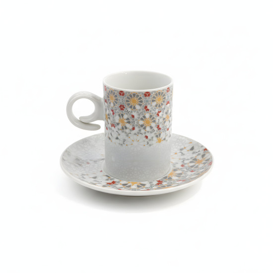 Porcelain Teacup Set 6 Pcs